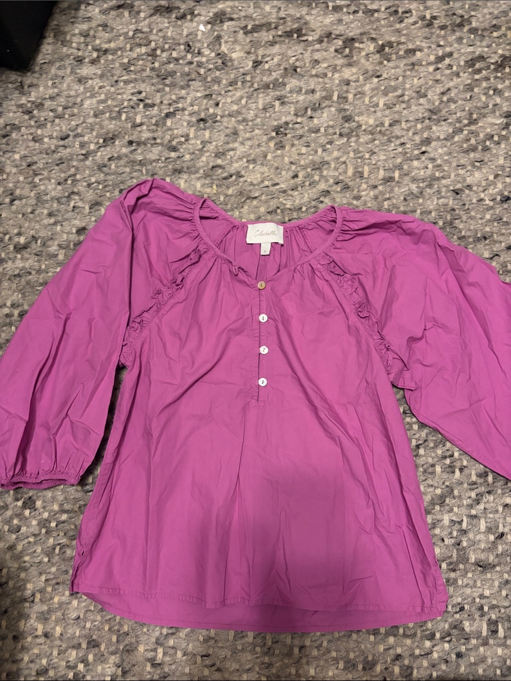 Cleobella puff sleeve top